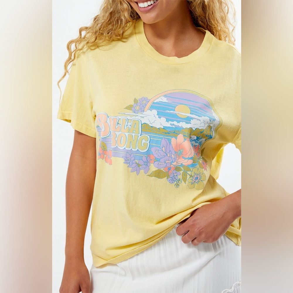 Billabong Island Blooms T-Shirt M - Picture 4 of 9